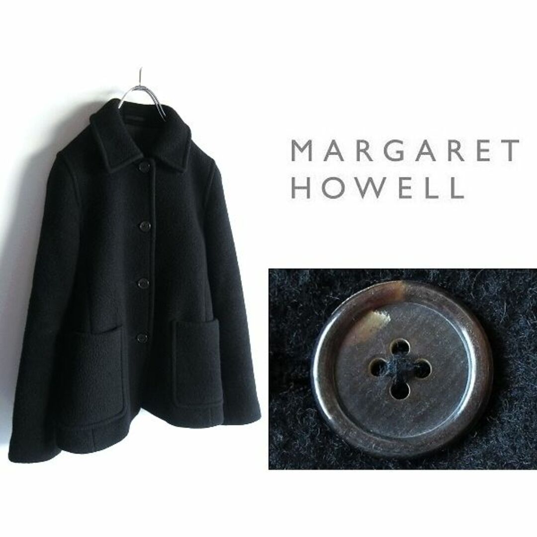 MARGARET HOWELL   マーガレットハウエル アンゴラカシミヤ混 ウール