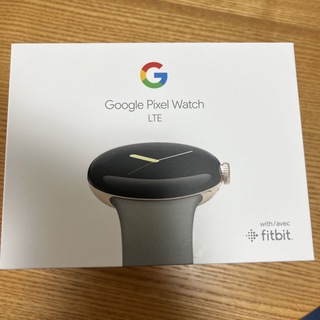 グーグルピクセル(Google Pixel)の【新品未開封】 Google Pixel Watch 4G LTE クーポン付(腕時計(デジタル))