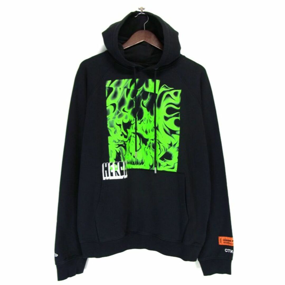 ヘロンプレストンHERON PRESTON□HOODIE RAGLANパーカー-