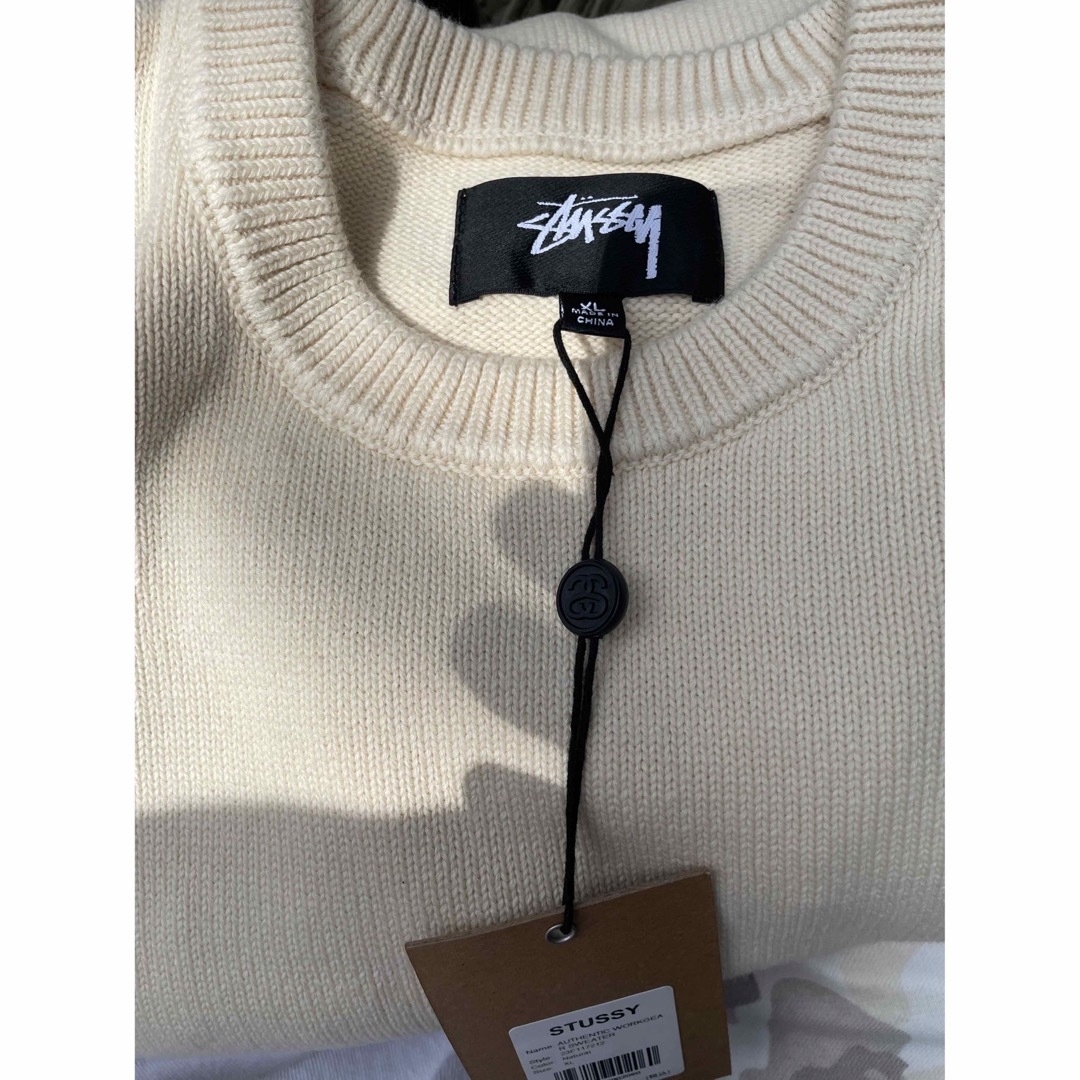 STUSSY - AUTHENTIC WORKGEAR SWEATERの通販 by アィス｜ステューシー