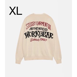 ステューシー(STUSSY)のAUTHENTIC WORKGEAR SWEATER(ニット/セーター)