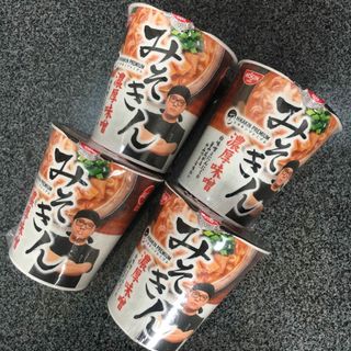 ニッシンショクヒン(日清食品)のHIKAKIN  みそきん 4個(インスタント食品)