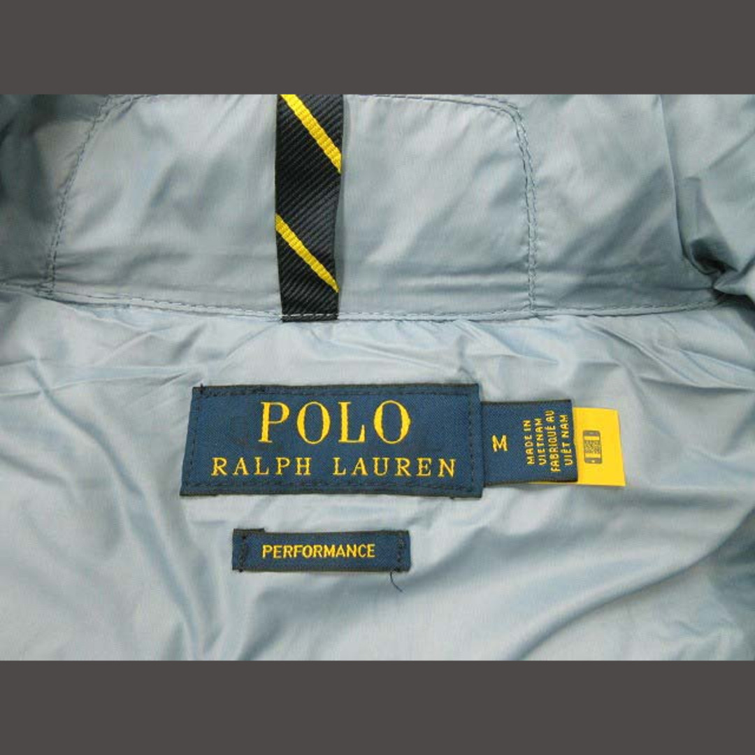 POLO RALPH LAUREN(ポロラルフローレン)のポロ ラルフローレン パッカブル プリマロフト 中綿 ベスト 水色 M メンズのジャケット/アウター(ダウンベスト)の商品写真