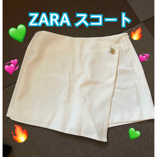 ザラ(ZARA)のZARA Lサイズ　スコート(ミニスカート)
