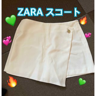 ザラ(ZARA)のZARA Lサイズ　スコート(ミニスカート)