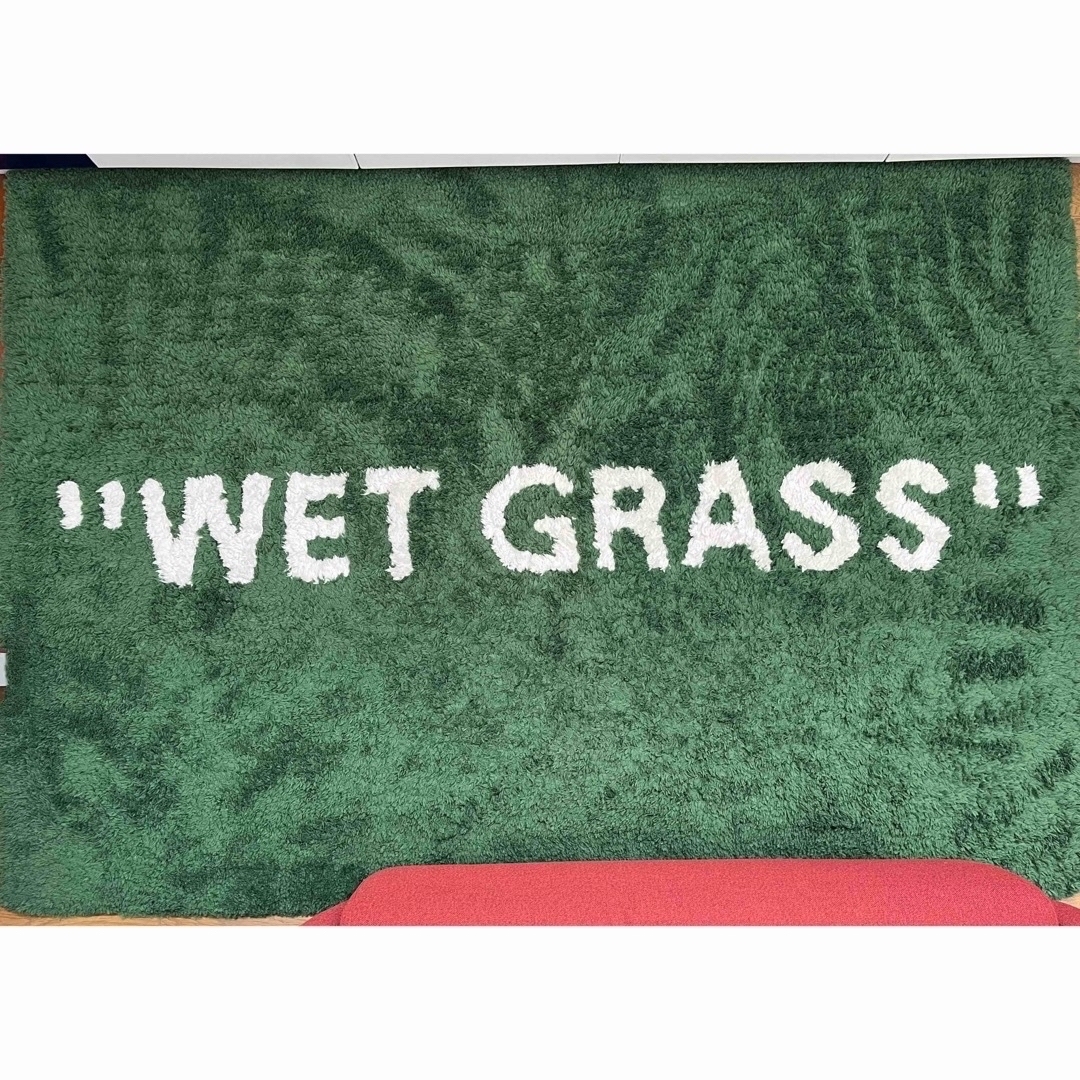 Virgil Abloh×IKEA MARKERAD“WET GRASS”ラグ