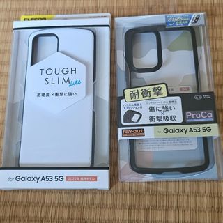 au.GalaxyA53　5G専用ケース2点セット(モバイルケース/カバー)