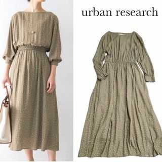 URBAN RESEARCH - アーバンリサーチ＊ランダムドットワンピース ロング ...