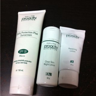 プロアクティブ(proactiv)の朝＆夜用ローション、SPF30日焼け止め(その他)