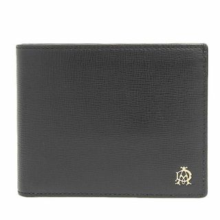 Dunhill - 美品 ダンヒル Dunhill 二つ折り 財布 札入れ 黒 ブラック