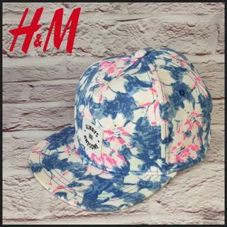 エイチアンドエム(H&M)のH＆M　エイチ・アンド・エム　キャップ　花柄　レディース　キッズ(キャップ)