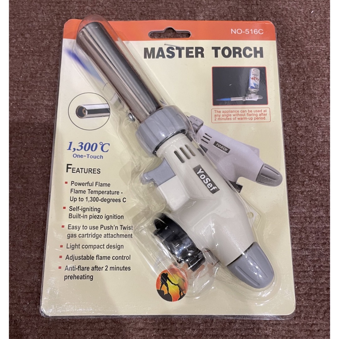 MASTER TORCH キャンプバーナー　ガストーチバーナー　ガスバーナー スポーツ/アウトドアのアウトドア(調理器具)の商品写真