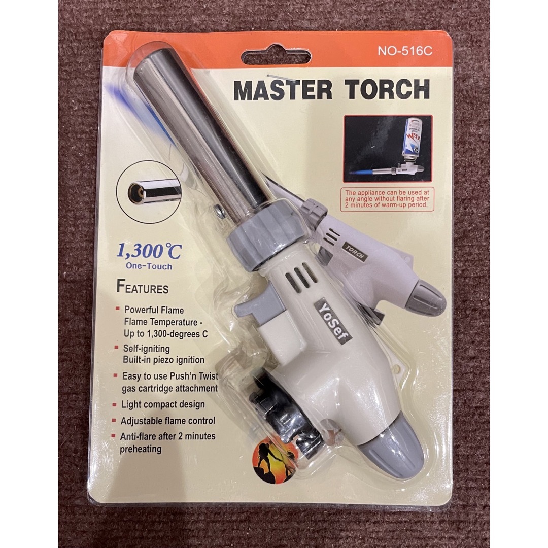 MASTER TORCH キャンプバーナー　ガストーチバーナー　ガスバーナー スポーツ/アウトドアのアウトドア(調理器具)の商品写真