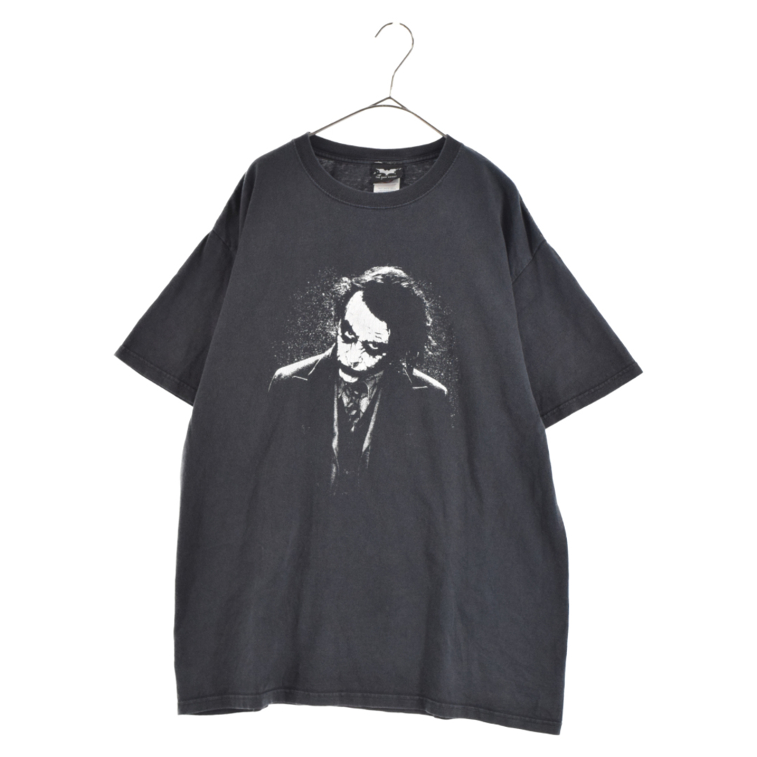 VINTAGE ヴィンテージ 00s THE DARK KNIGHT JOKER S/S Tee ザダークナイト ジョーカー ショートスリーブTシャツ 半袖カットソー 08年製 アメコミ ヴィンテージ ブラック