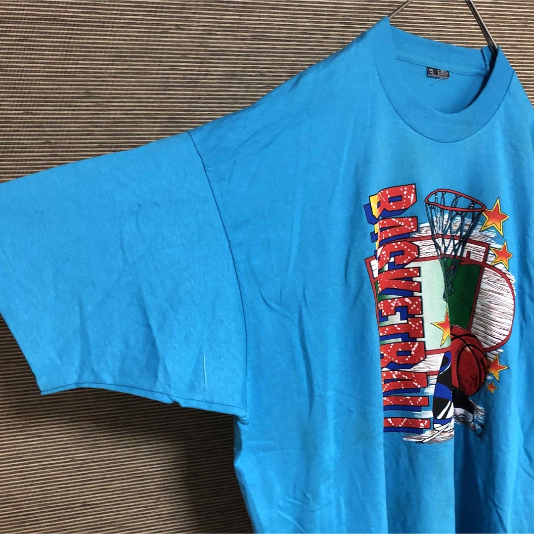 【USA製】半袖Tシャツ　バスケ　バッシュ　シングルステッチ　ビンテージ42 メンズのトップス(Tシャツ/カットソー(半袖/袖なし))の商品写真