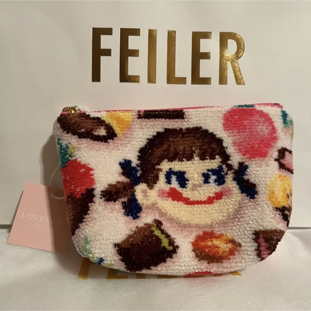 FEILER フェイラー ペコちゃん ポーチ小 新品未使用レディース - www