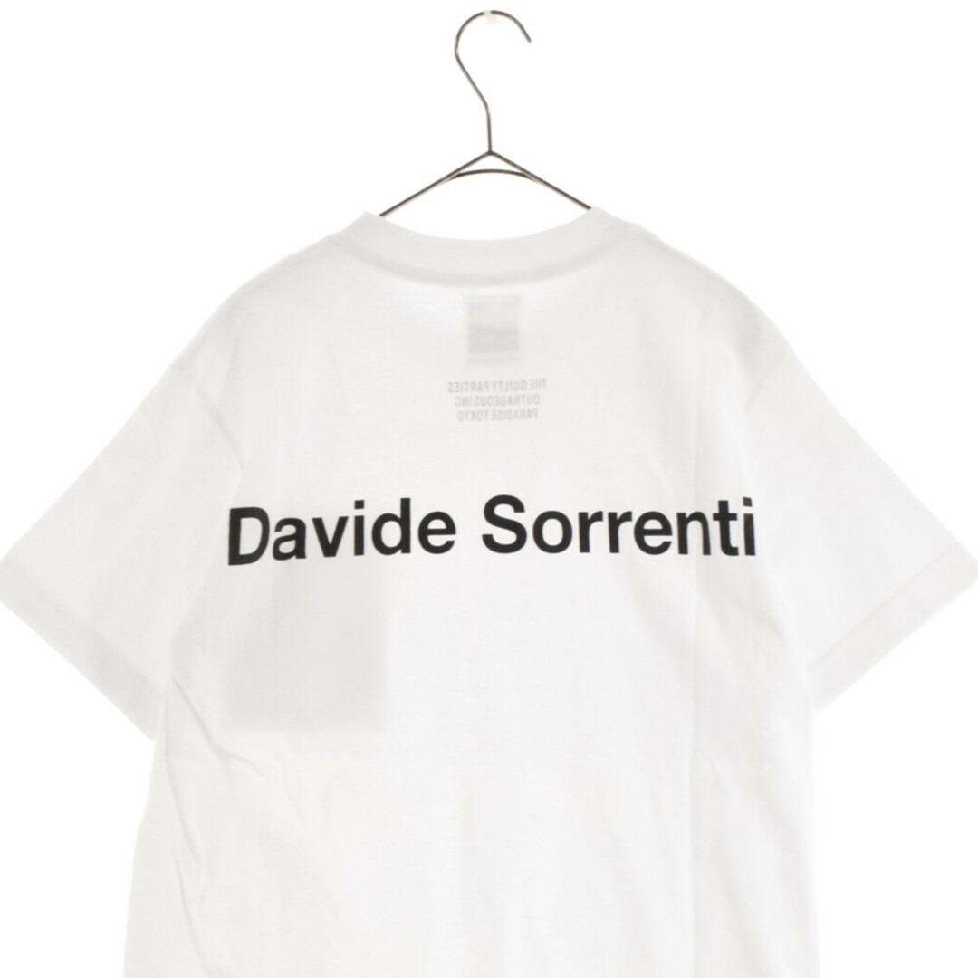 WACKO MARIA ワコマリア 23AW DAVIDE SORRENTI / CREW NECK T-SHIRT (TYPE-2) ダヴィデソレンティ フォトTシャツ ホワイト (DAVIDESORRENTI-WM-TEE05)