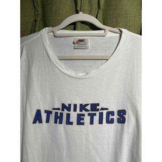 ナイキ(NIKE)のNIKE ナイキ   tシャツ 銀タグ　ビックロゴ　90s 紫(Tシャツ/カットソー(半袖/袖なし))