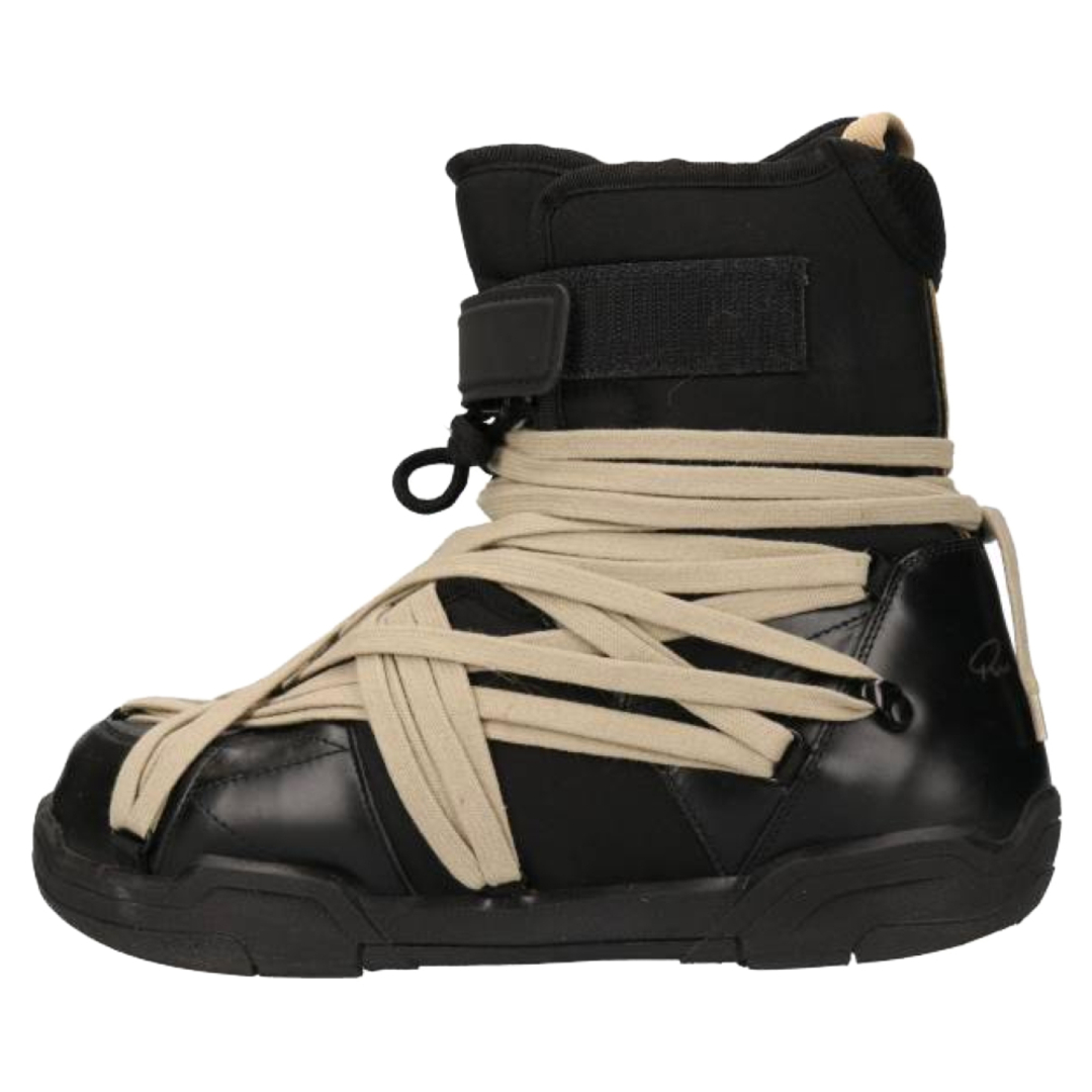 Rick Owens リックオウエンス ×MONCLER AMBER SNOW BOOTS モンクレール アンバースノーブーツ ブラック ハイカットブーツ