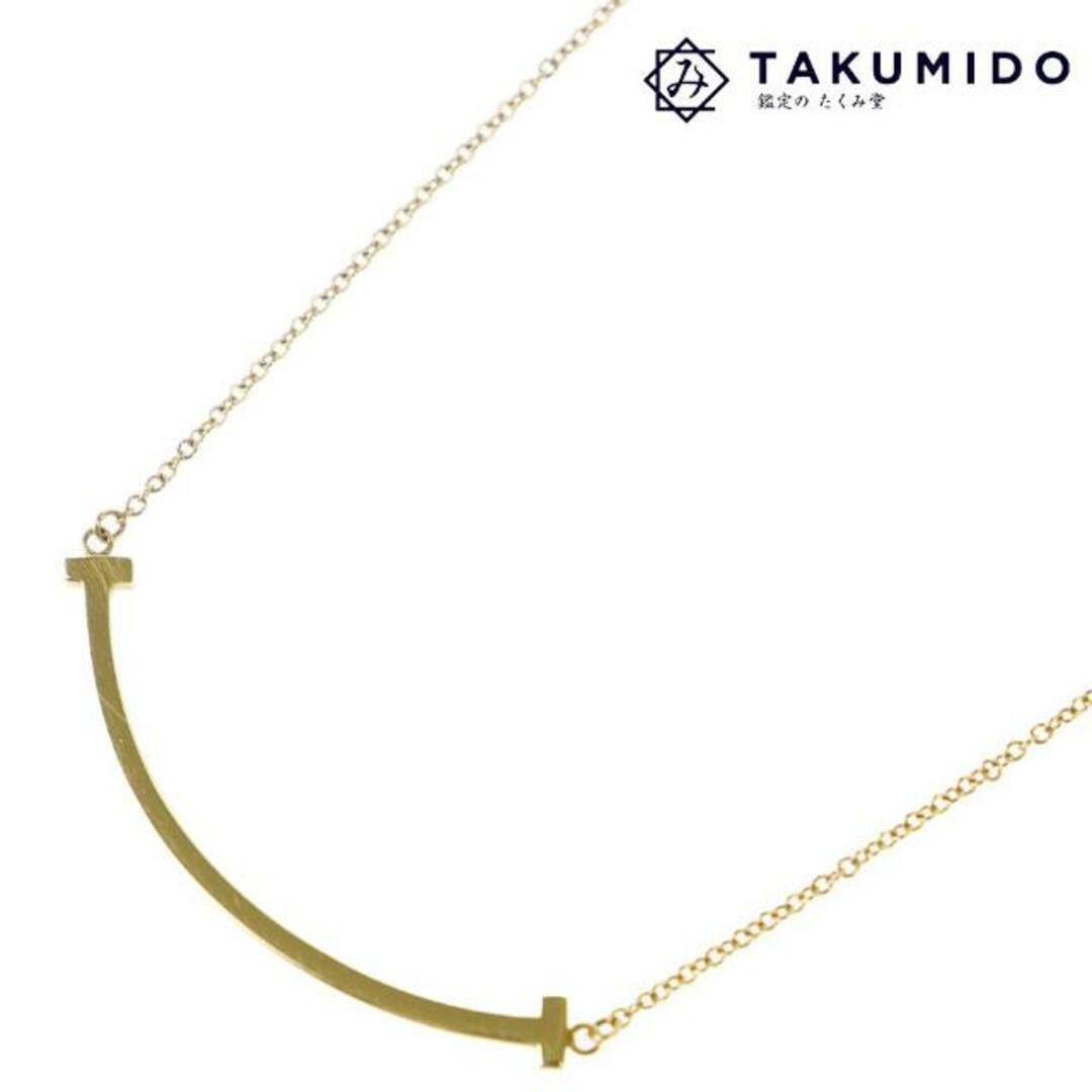 Tiffany & Co. - ティファニー ネックレス Tスマイル スモール 中古