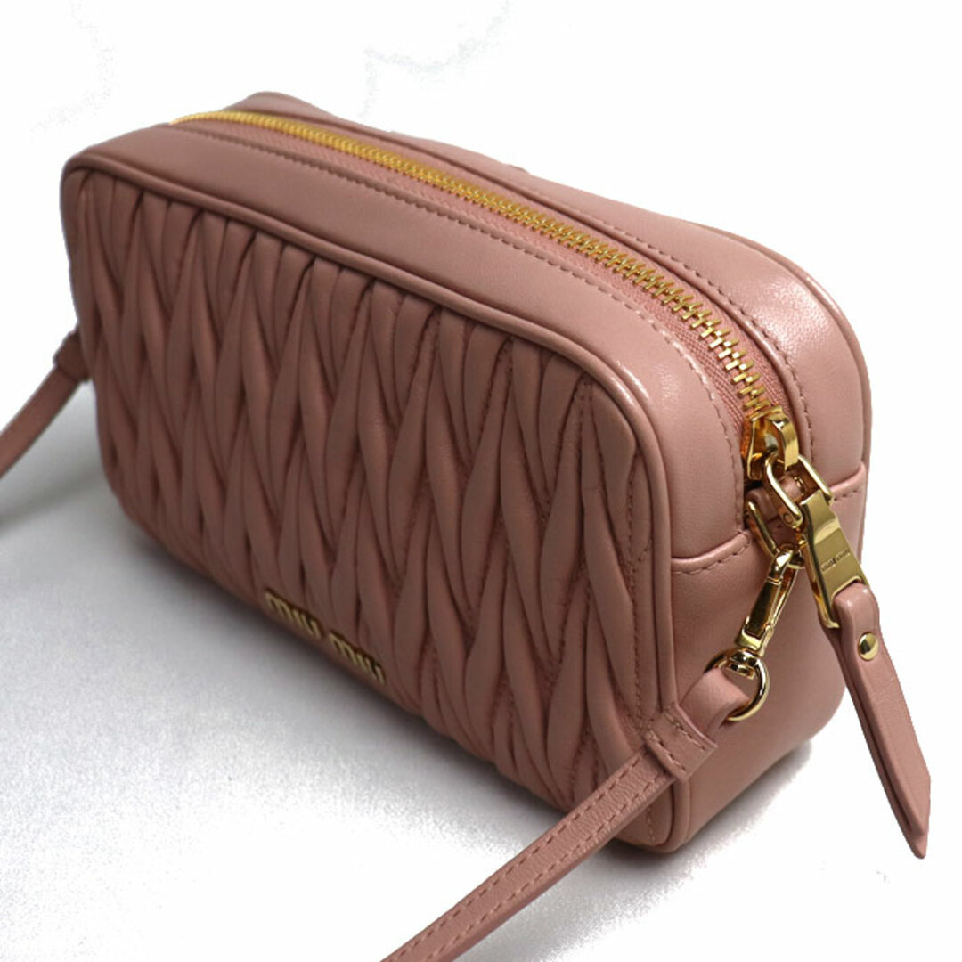 MIUMIU ミュウミュウ マテラッセ ショルダーバッグ ピンク 5DH059