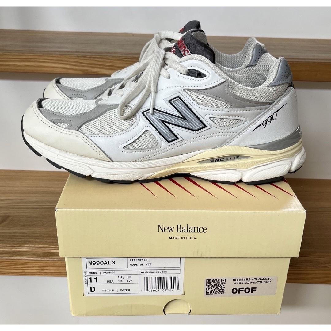 New Balance - M990AL3 29cm New Balance sea salt v3の通販 by ...