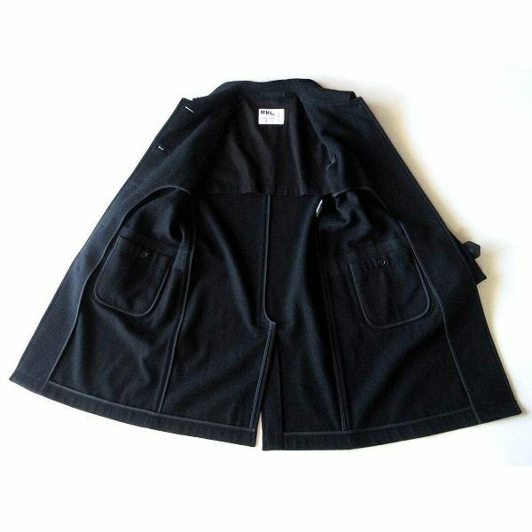 MHL. - MHL. マーガレットハウエル BASIC MELTON ステンカラーコートの MHL. - MHL. マーガレットハウエル BASIC MELTON ステンカラーコートの