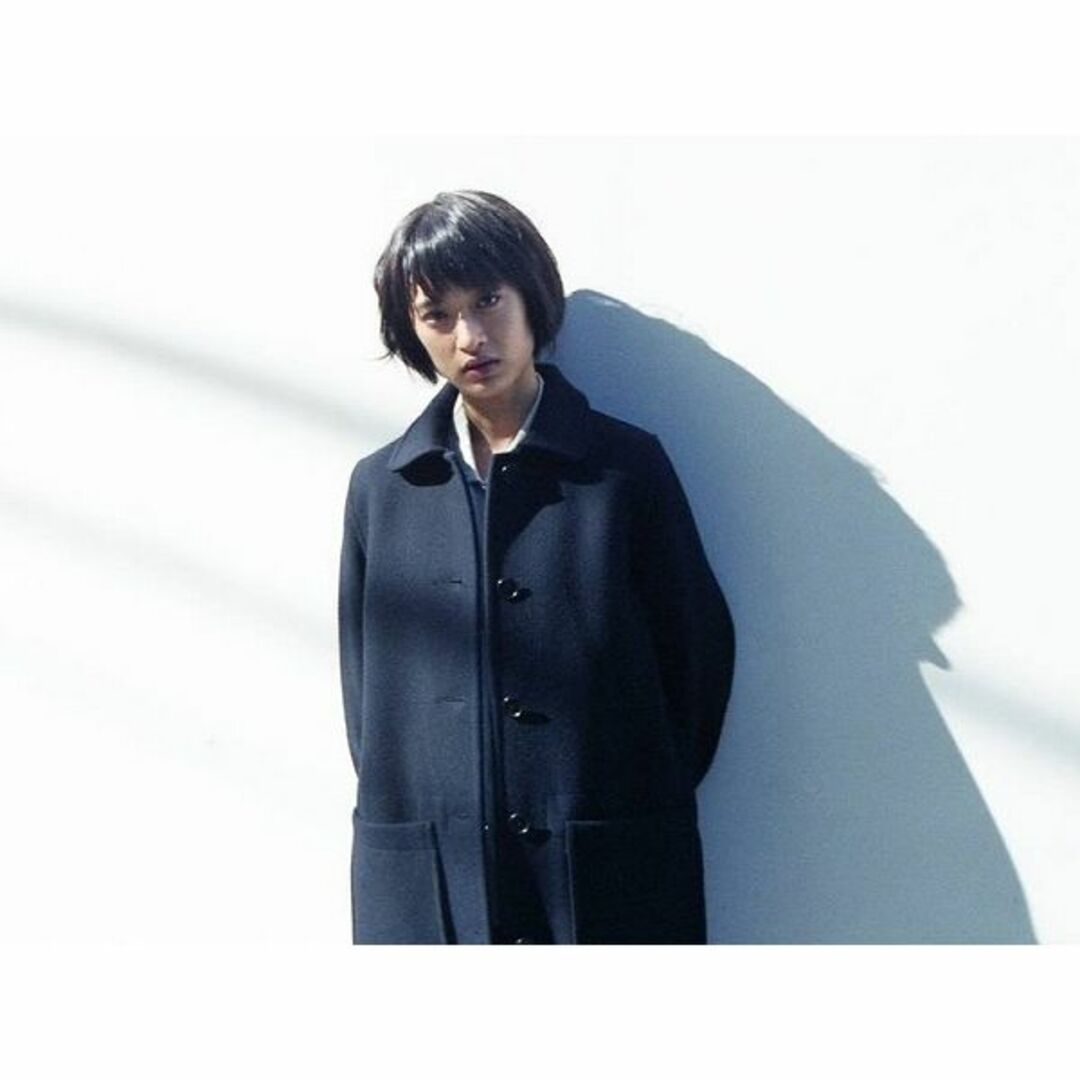 MHL. - MHL. マーガレットハウエル BASIC MELTON ステンカラーコートの MHL. - MHL. マーガレットハウエル BASIC MELTON ステンカラーコートの