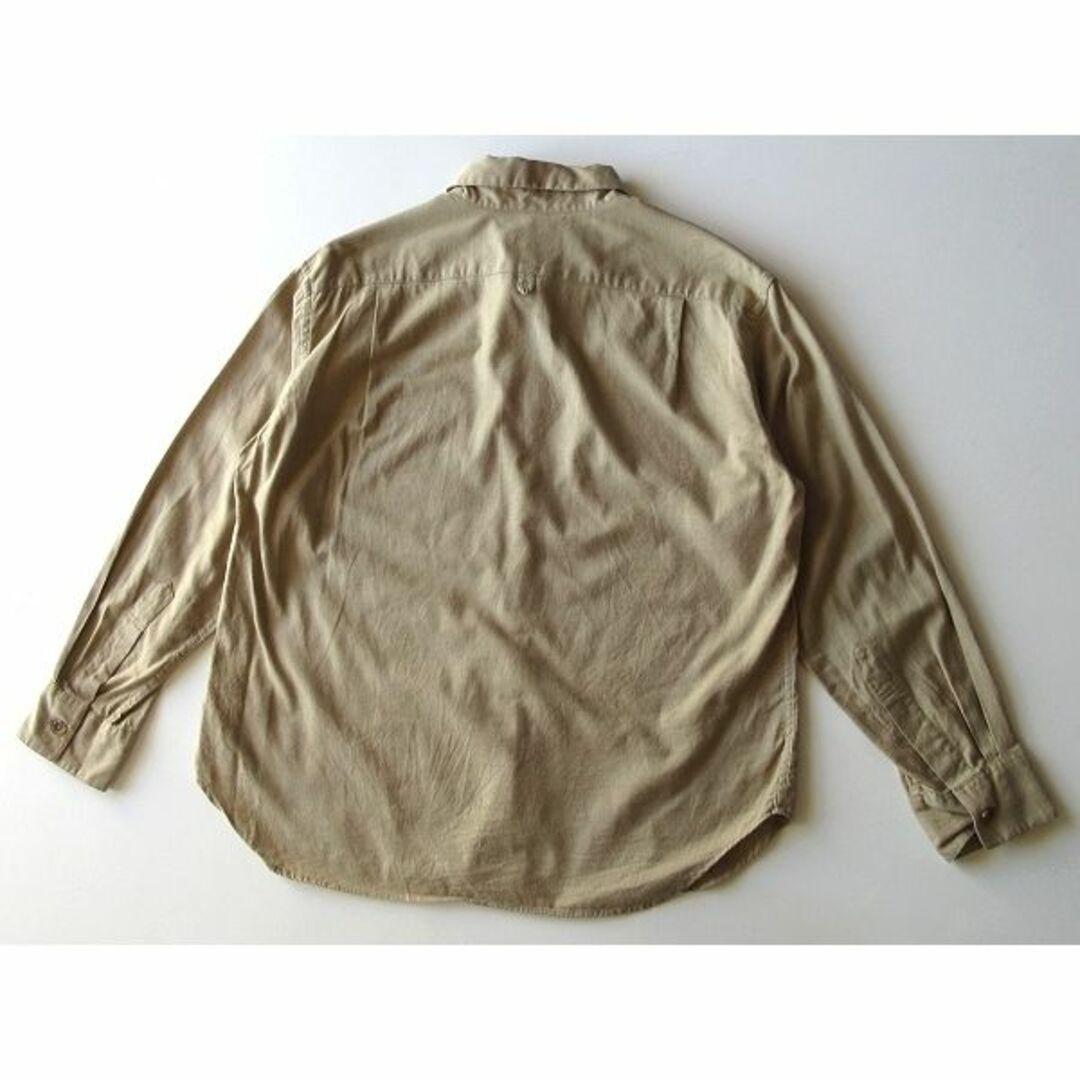 MARGARET HOWELL(マーガレットハウエル)のマーガレットハウエル FINE COTTON WOOL SHIRTING シャツ レディースのトップス(シャツ/ブラウス(長袖/七分))の商品写真