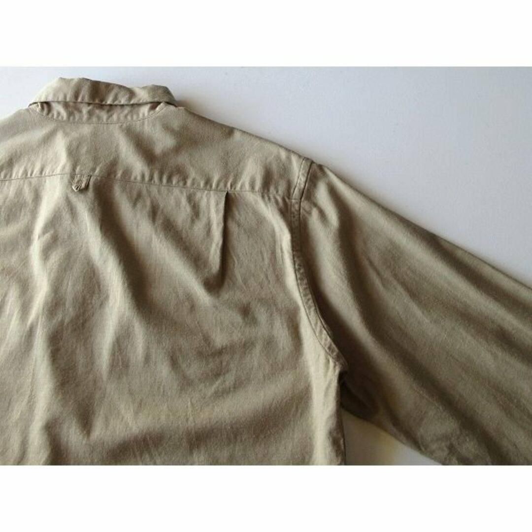 MARGARET HOWELL(マーガレットハウエル)のマーガレットハウエル FINE COTTON WOOL SHIRTING シャツ レディースのトップス(シャツ/ブラウス(長袖/七分))の商品写真