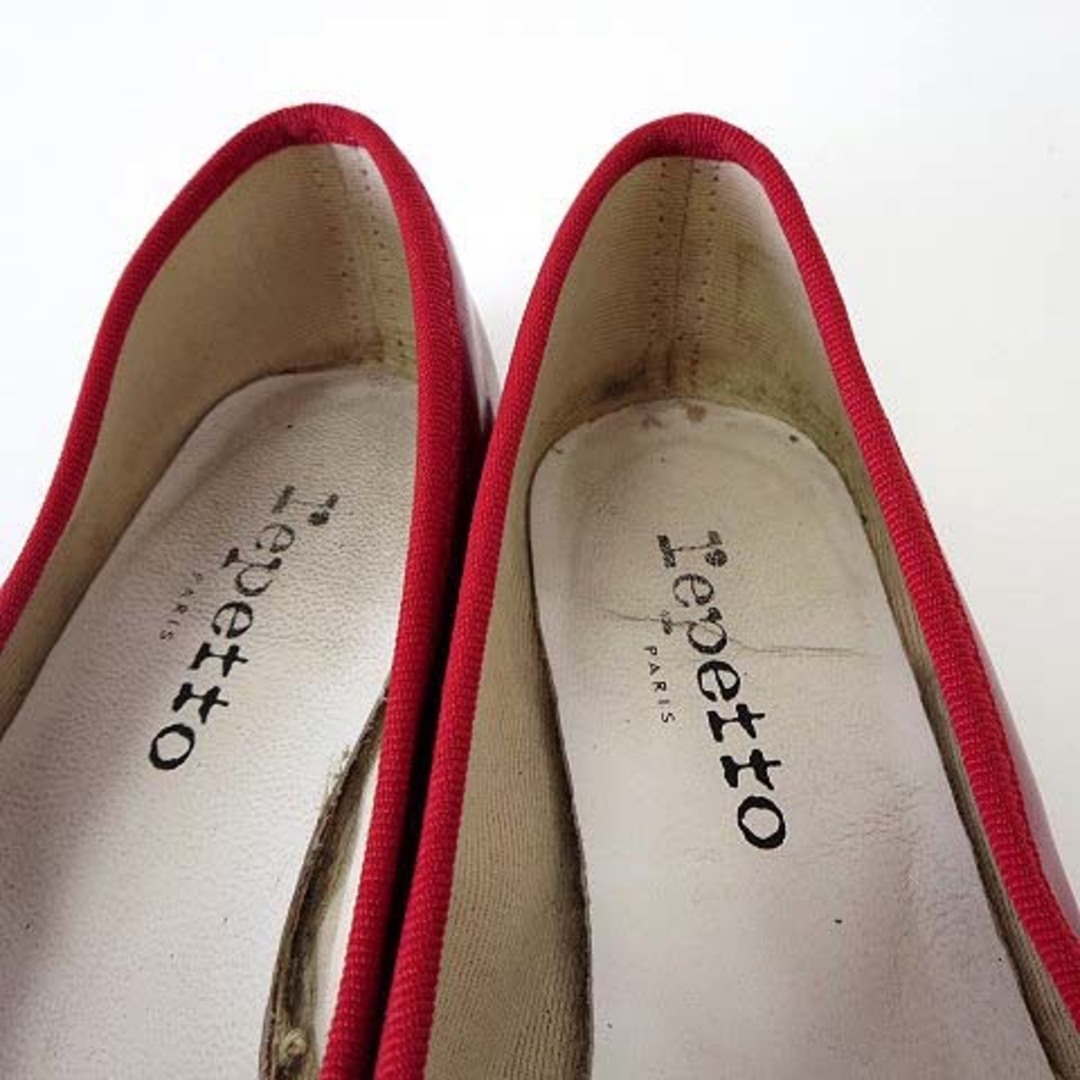 repetto レペット サンドリオン バレエシューズ パテント 37.5 赤 23.7cmの通販 by ベクトル ラクマ店｜レペットならラクマ