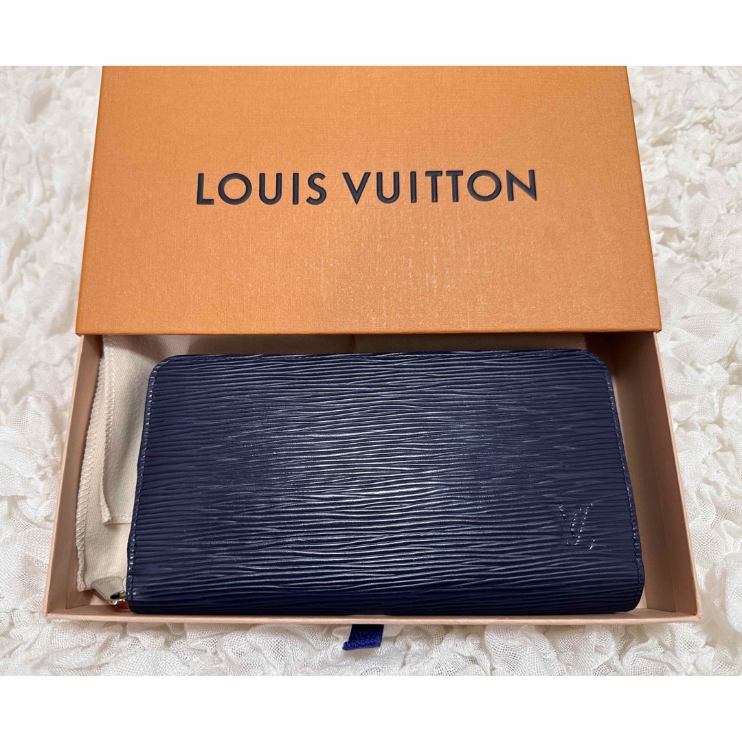 LOUIS VUITTON エピ ネイビー - 長財布