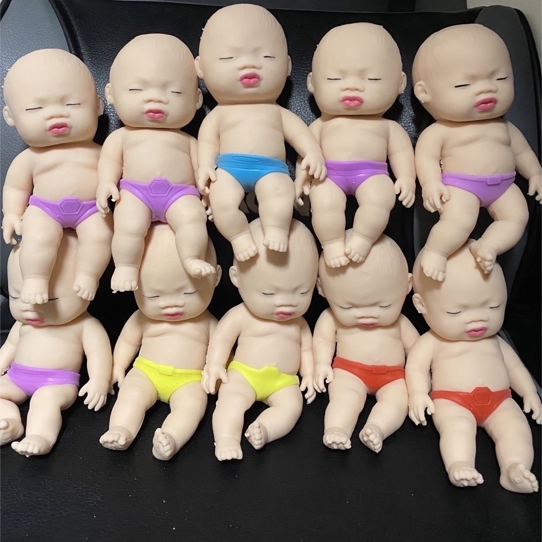アグリーベイビー　スクイーズ　赤ちゃん　人形 キッズ/ベビー/マタニティのおもちゃ(ぬいぐるみ/人形)の商品写真