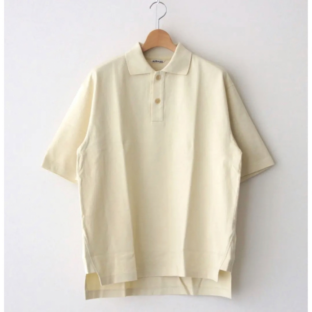 AURALEE - 【即完売品】オーラリー Pique Big Polo 22SS サイズ3の通販