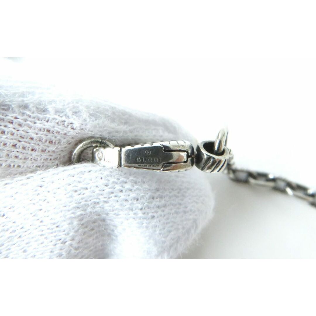 Gucci - 美品☆GUCCI グッチ 604155 Ag925 インターロッキングG ロープ