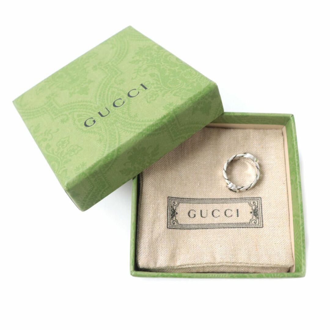 Gucci - 美品☆GUCCI グッチ 678656 インターロッキングG ワイドリング