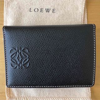 最終値下げ　LOEWE ロエベ　カードケース　インディゴ