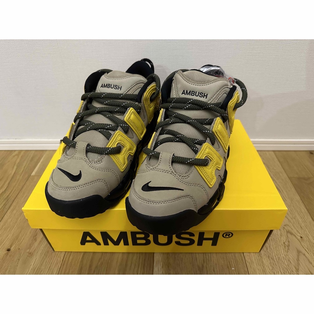 限定数量 NIKE×AMBUSH AIRMOREUPTEMPO LOW SP 27.5cm -スニーカー