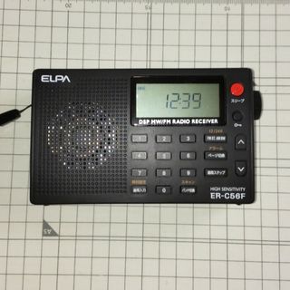 エルパ(ELPA)のELPA AM/FM ラジオ  ER-C56F　朝日電器(ラジオ)