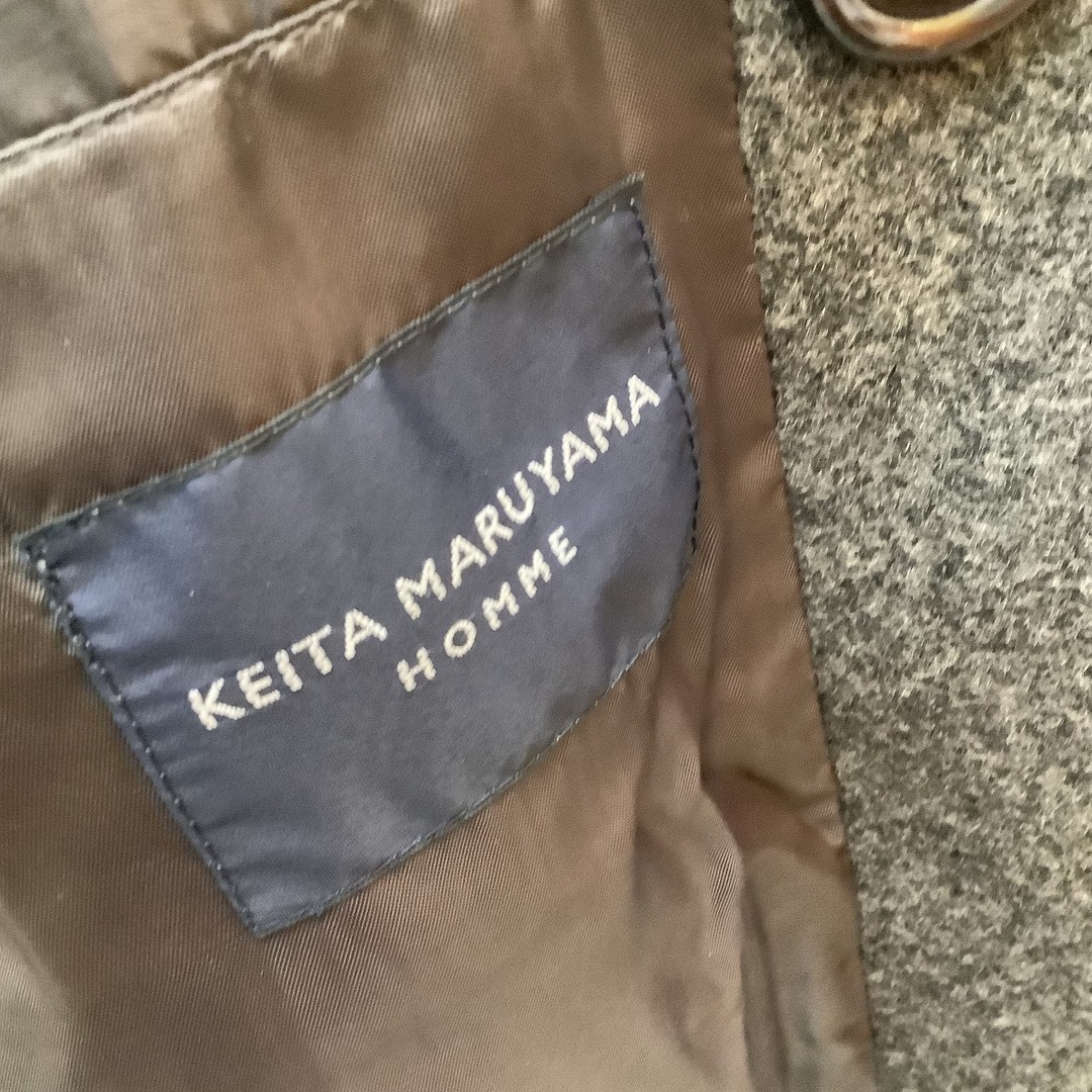 KEITA MARUYAMA TOKYO PARIS(ケイタマルヤマ)の♪♪KEITA MARUYAMA ケイタマルヤマ メンズ  Pコート SIZE S グレー メンズのジャケット/アウター(ピーコート)の商品写真