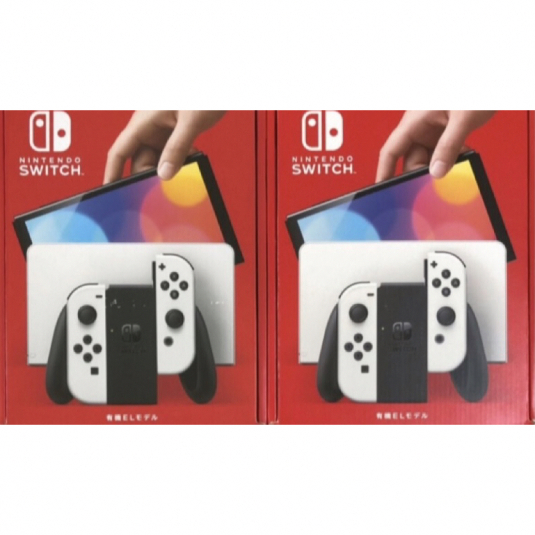 Nintendo Switch 有機el ホワイト3台 ネオン1 | フリマアプリ ラクマ 3台◆Nintendo Switch 本体 有機EL ホワイトネオン スイッ チ