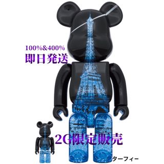 メディコムトイ(MEDICOM TOY)の【新品未開封】EIFFEL TOWER BE@RBRICK SPARKLING(その他)