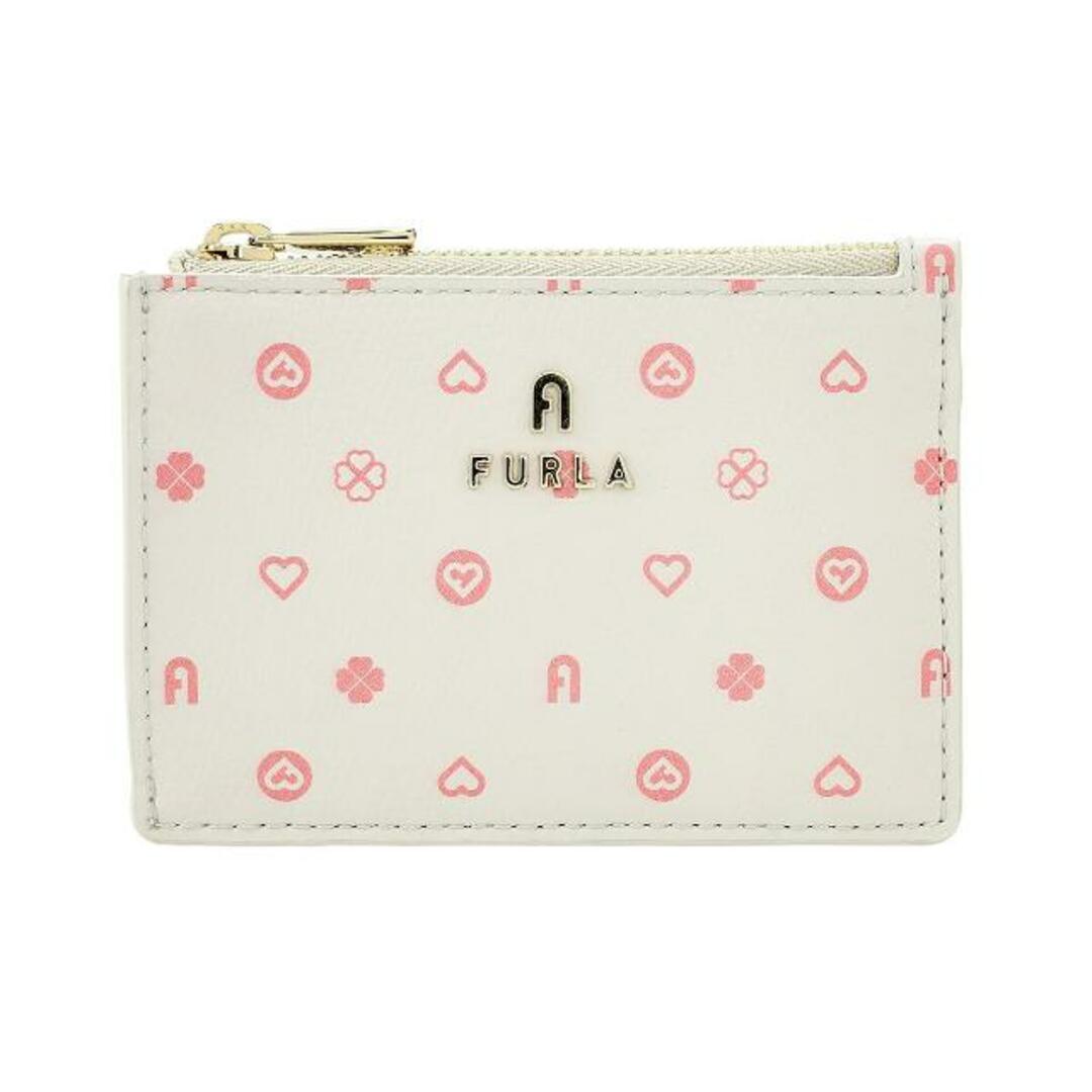 新品 フルラ FURLA カードケース カメリア S ZIPPED CARD CASE トーニ マシュマロ