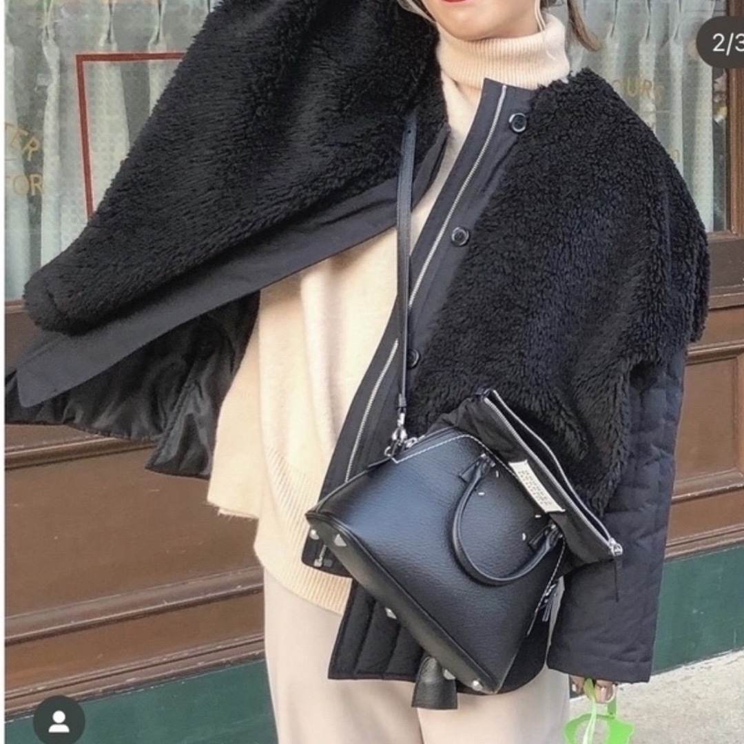 clane ボアベストレイヤードダウンコート
