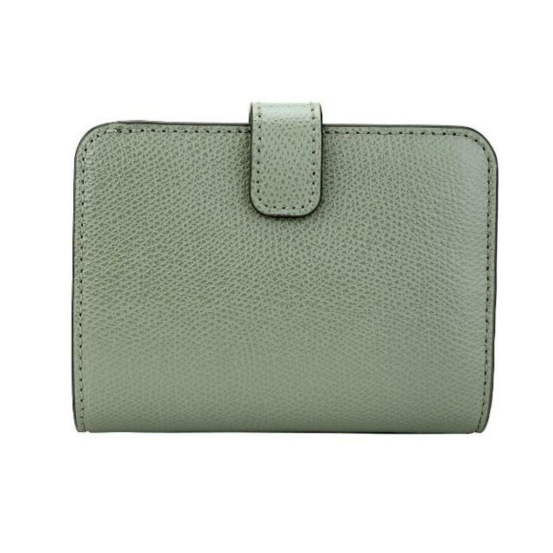 新品 フルラ FURLA 2つ折り財布 カメリア S COMPACT WALLET カクタス/ペルラ