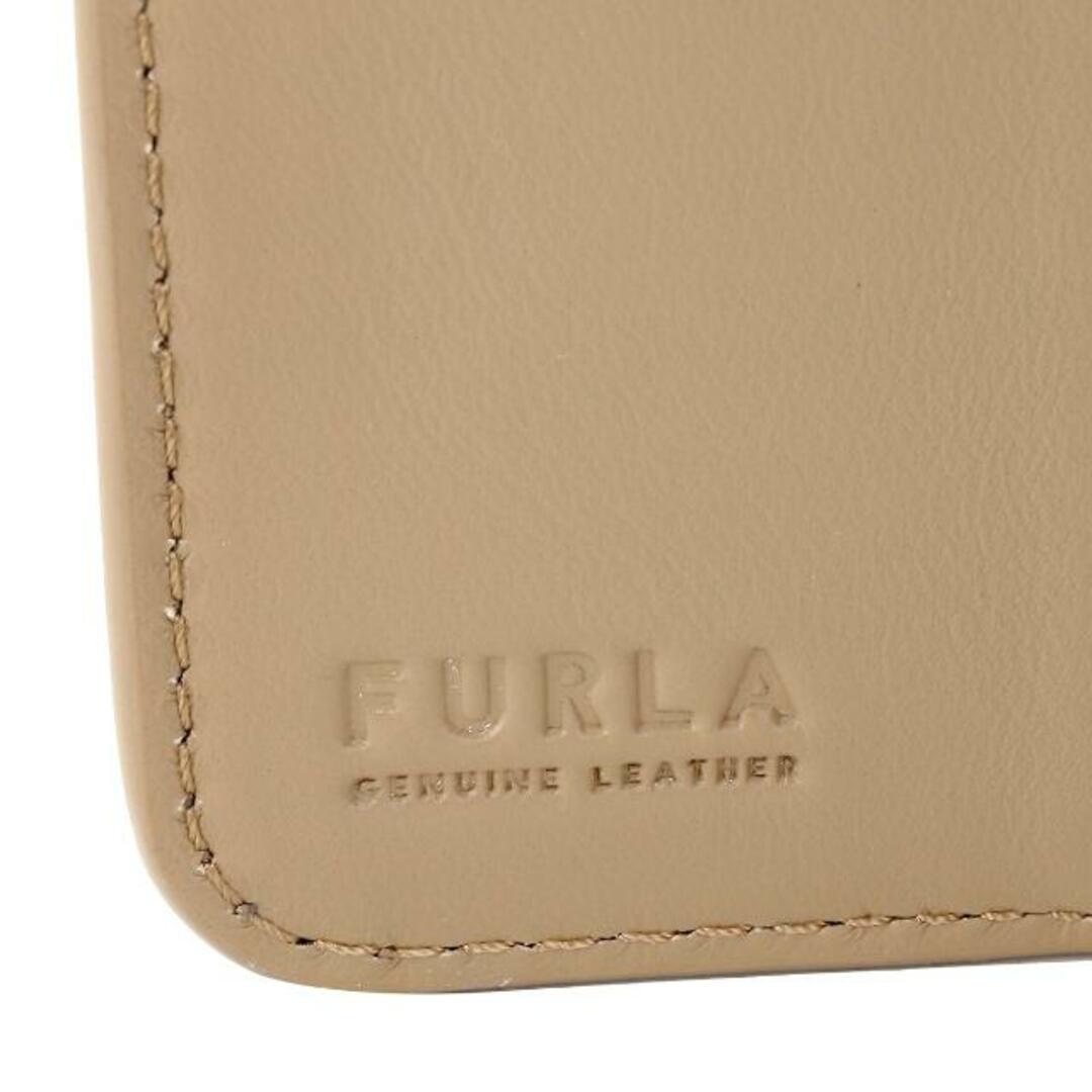 Furla(フルラ)の新品 フルラ FURLA 2つ折り財布 カメリア S COMPACT WALLET グレージュ レディースのファッション小物(財布)の商品写真