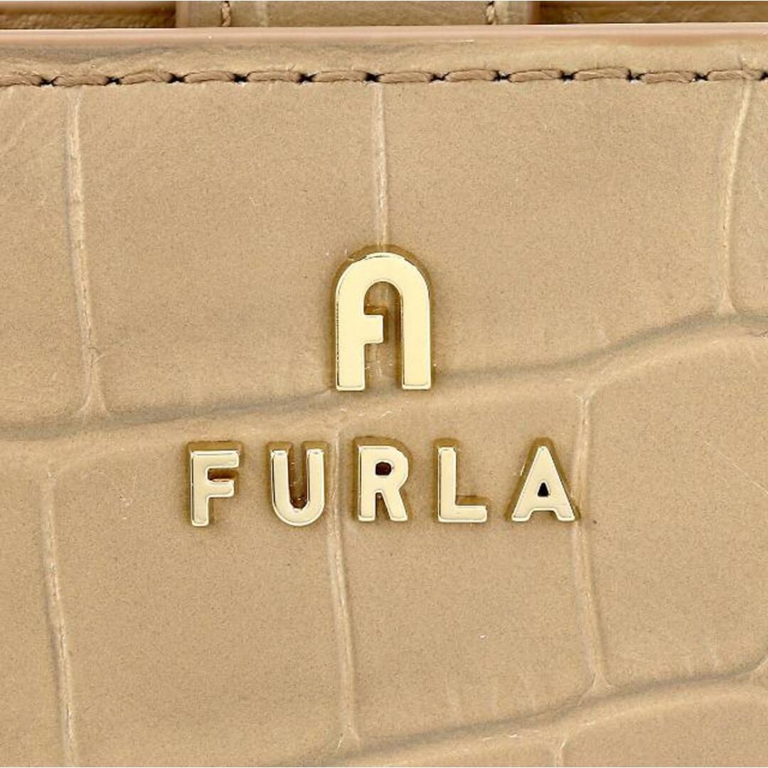 Furla(フルラ)の新品 フルラ FURLA 2つ折り財布 カメリア S COMPACT WALLET グレージュ レディースのファッション小物(財布)の商品写真