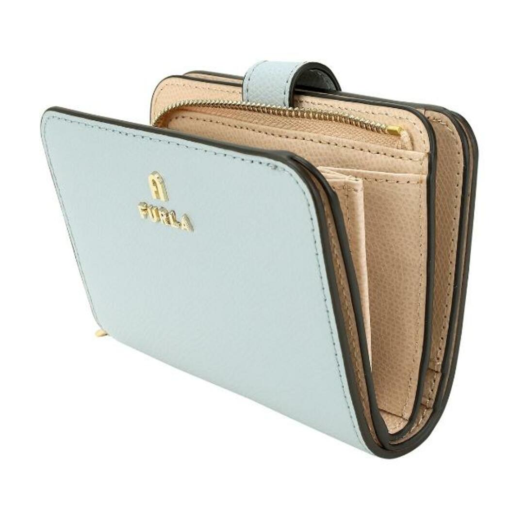 新品 フルラ FURLA 2つ折り財布 カメリア S COMPACT WALLET アルテミシア/バレリーナ