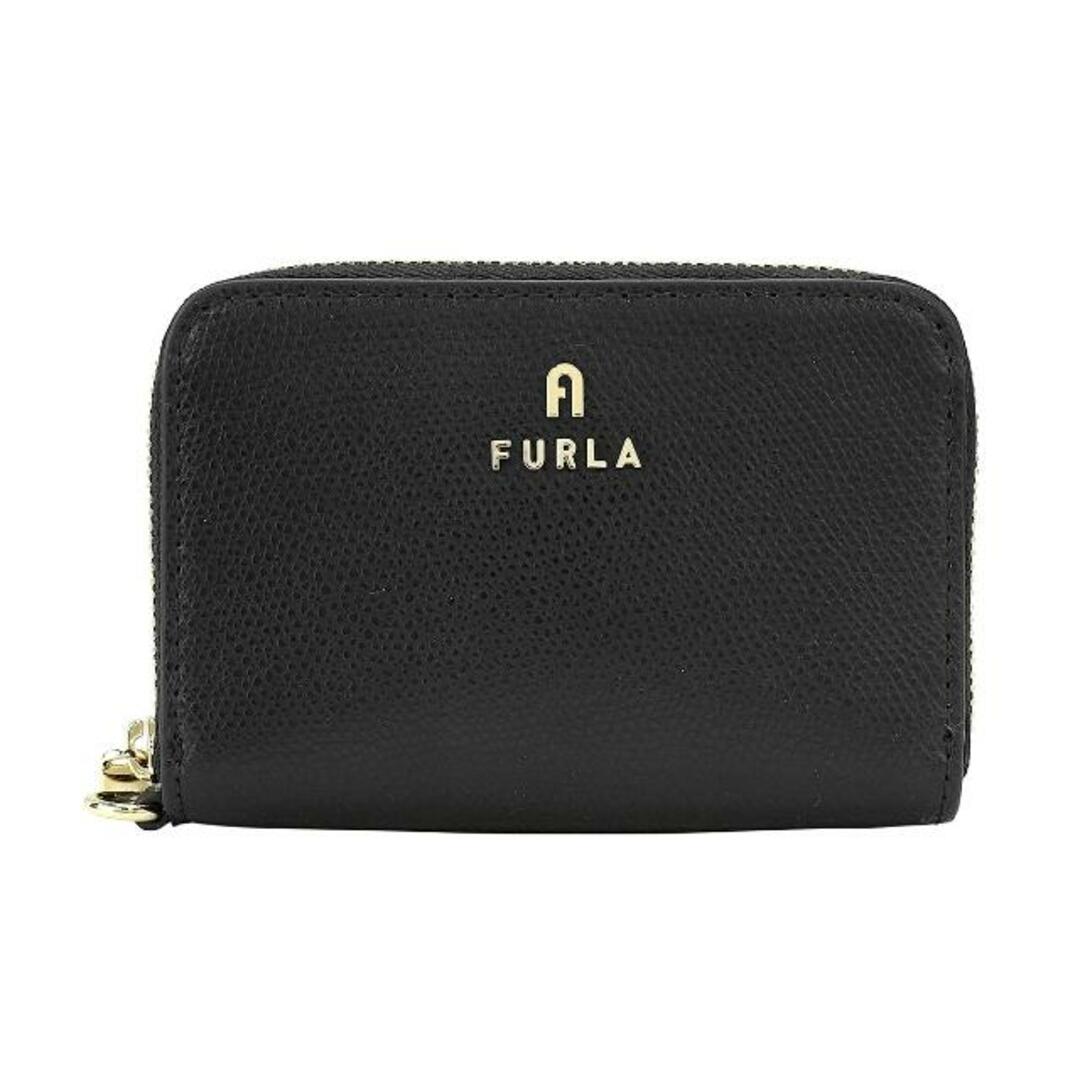 新品 フルラ FURLA コインケース カメリア S ZIP AROUND COIN CASE ネロ