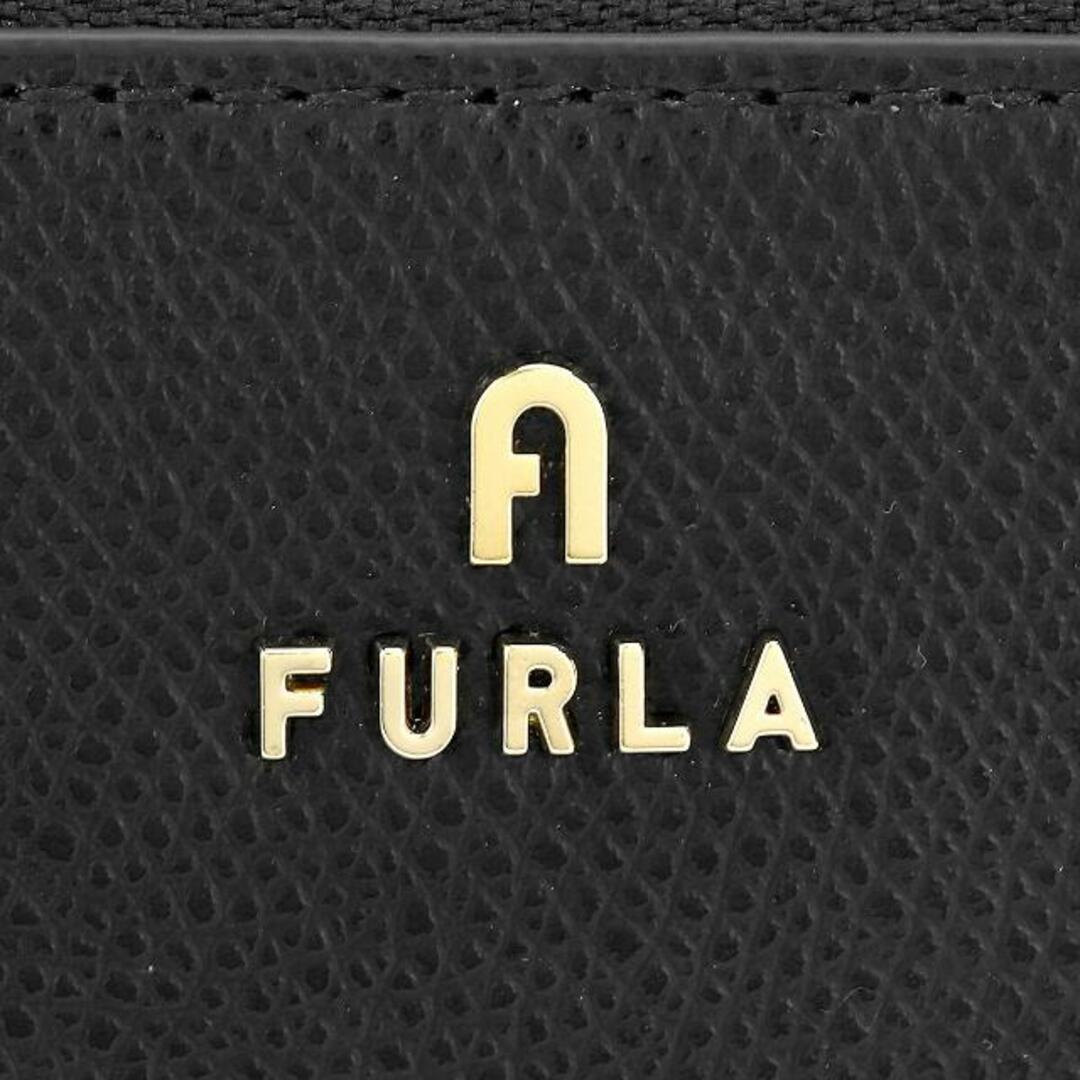 新品 フルラ FURLA コインケース カメリア S ZIP AROUND COIN CASE ネロ